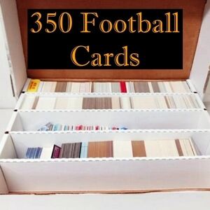 NFL Football Card Lot (350+) – Collectible Trading Cards